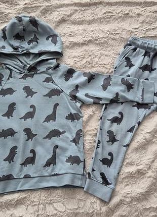 Костюм h&amp;m 3-4 года 104 см с динозаврами