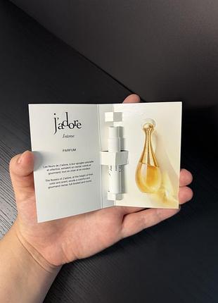 Dior j’adore intense parfum 1 мл парфуми пробник новинка 2026 семпл оригінал