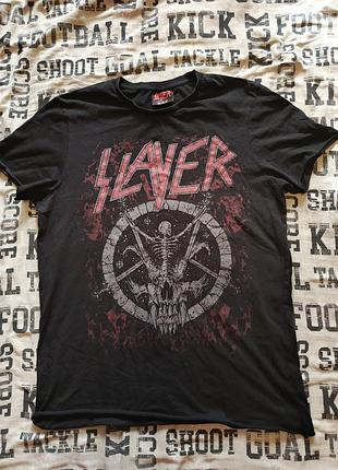 Футболка slayer. размер l.