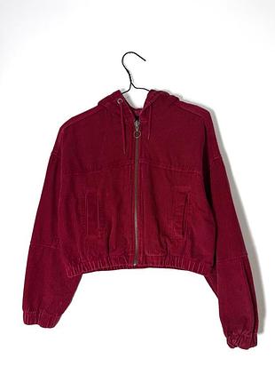 Коротка вельветова куртка бомбер urban outfitters