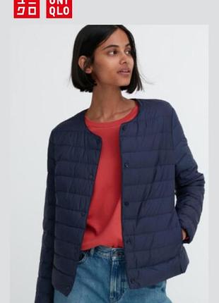 Ультралегкая компактная пуховая куртка uniqlo