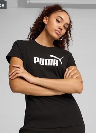 Жіноча футболка  puma 100% бавовна  розмір м