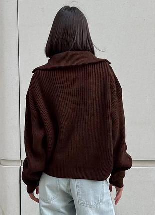 Зип бомбер knit zip boomber 5