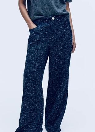 ✅класні брюки палаццо букле h&m🔥