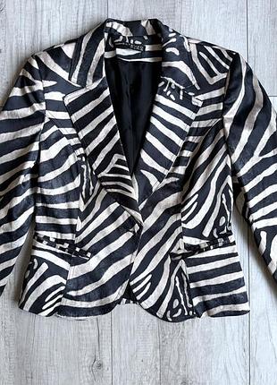 Вінтажний французький піджак extenzo paris zebra