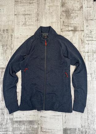 Кофта rab nexus jacket, розмір s, сталево-сірий