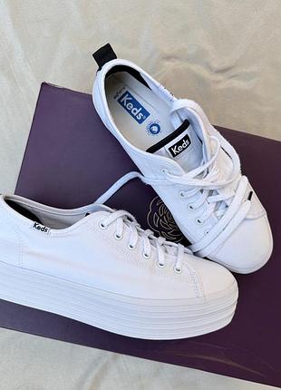 Жіночі кеди jump kick canvas bumper foxing sneaker від keds