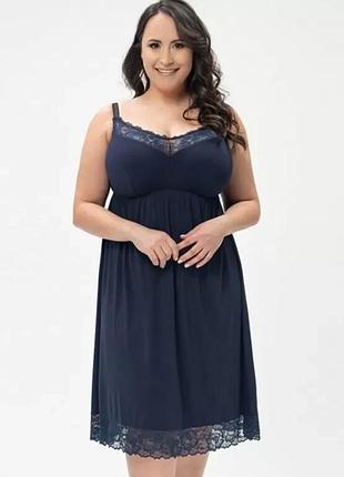 Женская ночная сорочка из вискозы shato 2435 3xl