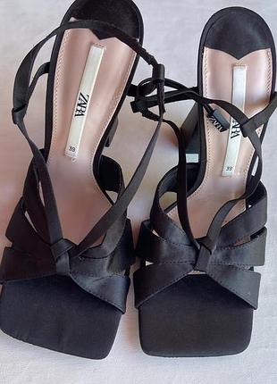 Босоножки туфли zara, размер 38, 37,5