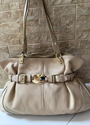 Вінтажна шкіряна сумка mulberry