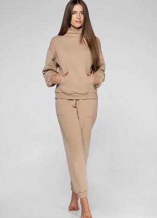 Трикотажный комплект wiktoria 1307 beige