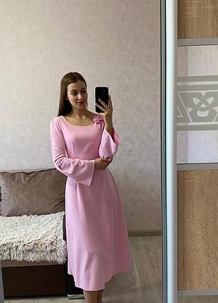 Сукня з натуральної тканини з підкладом pavenko dress розмір s-m