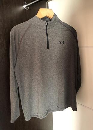 Лонгслів under armour l сірого кольору