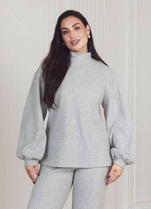 Жіноча кофта l-xl. світлий беж