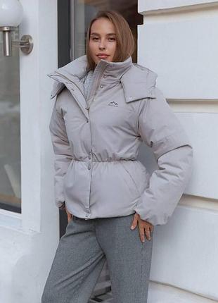 Премиальная куртка seventeen l-xl . светло серый