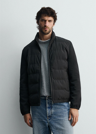 Куртка гибрид zara 19865 black