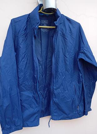 Ветровка 38 l.l.bean синий цвет