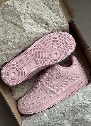 Розовые женские кроссовки nike air force 1 low independence day pink х эйр форс 36