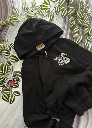 Вінтаж juicy couture зіп худі s glamour ed hardy style
