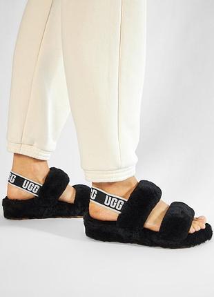 Сандалі тапочки ugg oh yeah slide black 1107953-blk