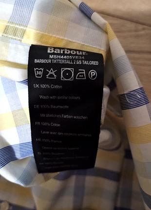 Мужская рубашка barbour 5