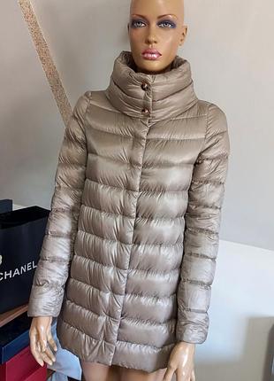 Herno! amelia! женское ультралегкое теплое пуховое пальто куртка пуховик