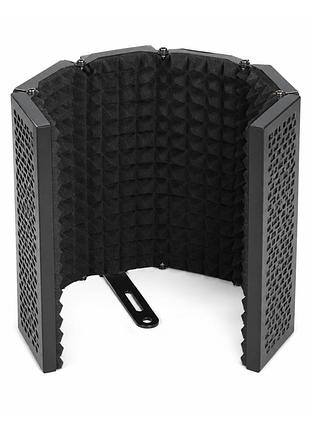 Vonyx mrf30 microphone reflection filter сложный 5-панельный акустический экран для микрофона