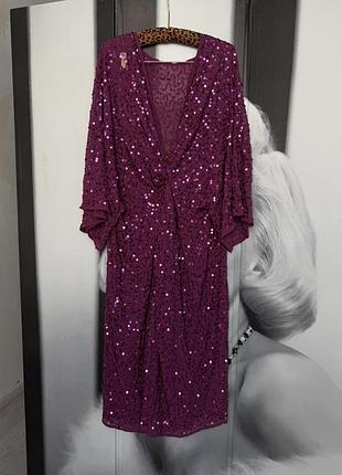 Сукня пайетки вечірня asos