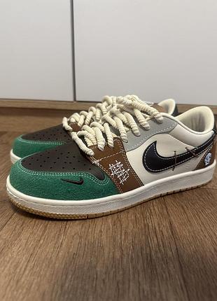 Нові air jordan 1 low og zion williamson voodoo 41 розмір 26 см