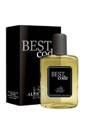 Туалетная вода мужская best code 100мл тм alex maro
