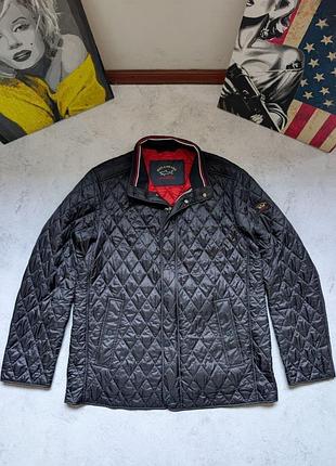 Стеганая куртка, микропуховик paul shark primaloft р.л x boss x armani x ralph lauren