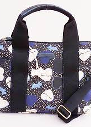 Сумка-тоут radley london с фирменным брелоком +пыльник нюанс