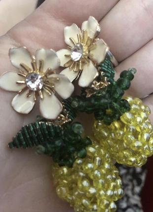 Сережки zara