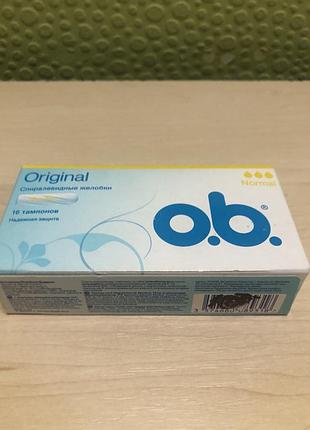 Тампони ob