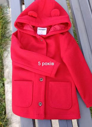 Пальто 5 років old navy