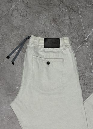 Лляні брюки massimo dutti (оригінал)