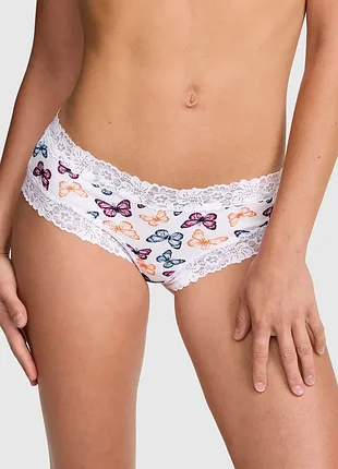 Бавовняні трусики у рубчик victoria’s secret оригінал труси вікторія сікрет у рубчик