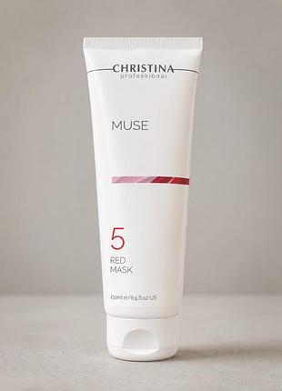 Christina red mask червона маска з екзосомами