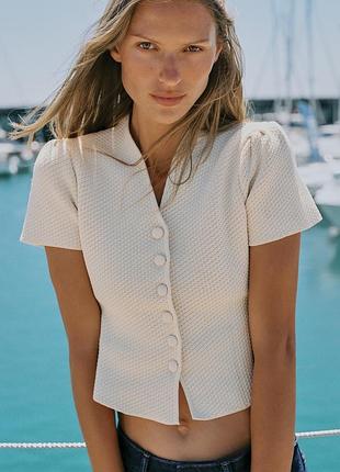 Текстурированный кардиган от zara