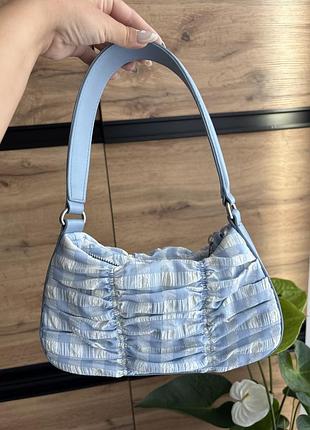 Нова жіноча сумочка bershka ніжно-блакитного кольору