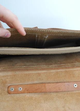 Винтажная сумка портфель city line  ( 100% кожа , 40*30 см ) италия2 фото