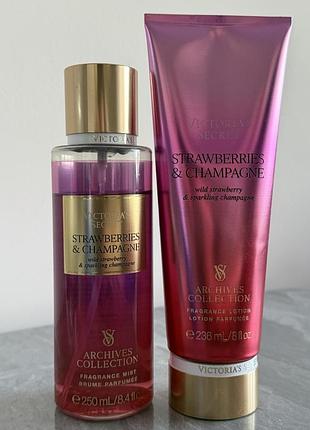Victoria’s secret strawberry & champagne — міст + лосьйо
