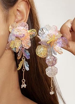 Сережки asos ashop жіночі вечірні святкові