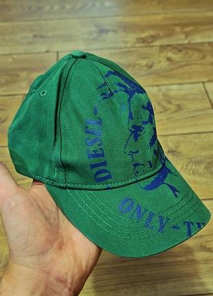 Кепка diesel mohawk logo вінтаж, бейсболка.