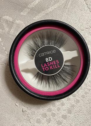 Catrice 8d lashes to kill 020 cat-eye-look накладні вії