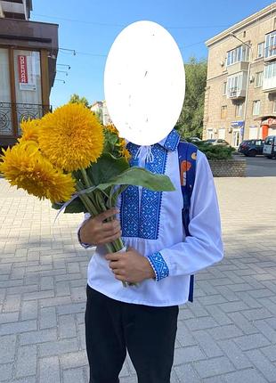Вышиванка на мальчика 128-134см