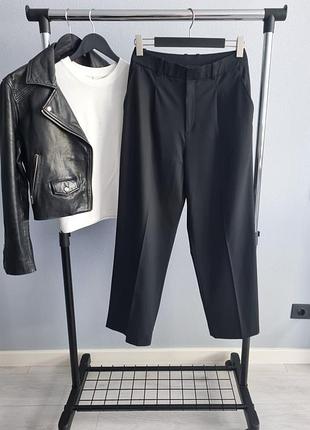 Брюки женские прямые широкие м uniqlo