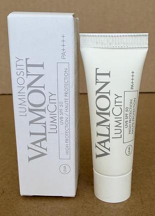 Valmont luminosity lumicity uvb spf-50 захисний флюїд для обличчя 3ml