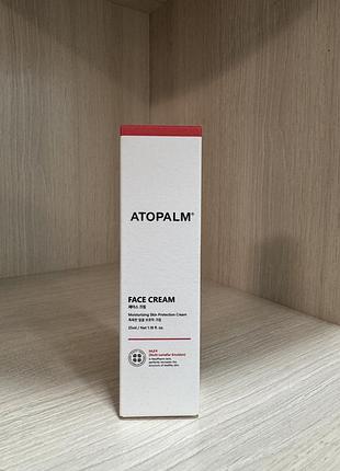 Крем для обличчя з багатошаровою емульсією atopalm face cream, 35мл