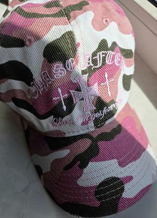 Кепка pink chrome hearts 4